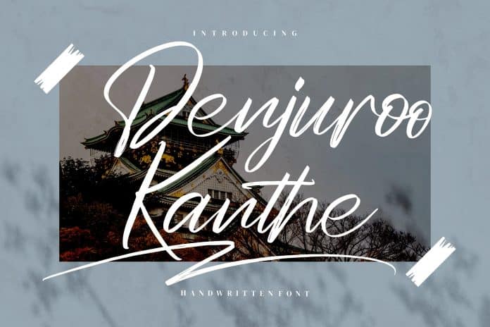 Denjuroo Kanthe Font