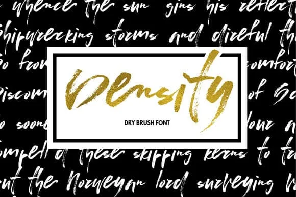 Density Font