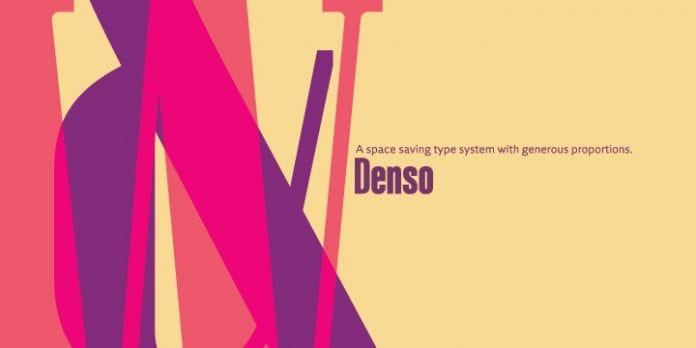 Denso Font System Font