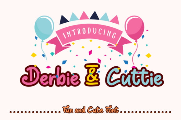 Derbie & Cuttie Font