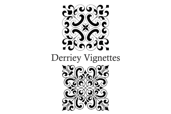 Derriey Vignettes Family Font