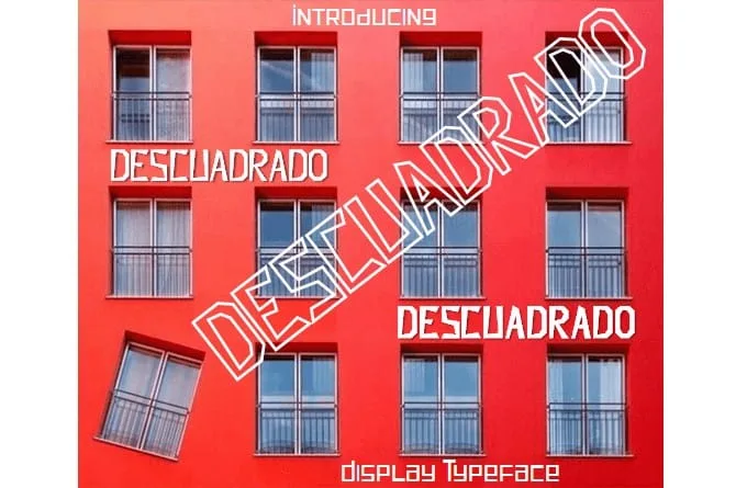 Descuadrado Font