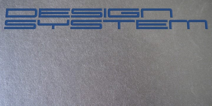 Design System Font Family