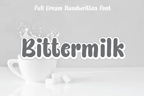 Bittermilk Font