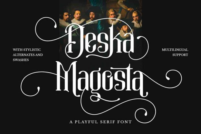 Deska Magosta - Display Font