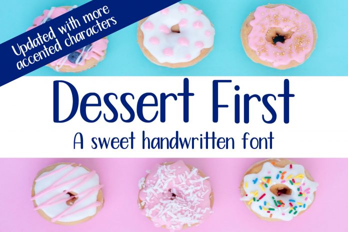 Dessert First Font