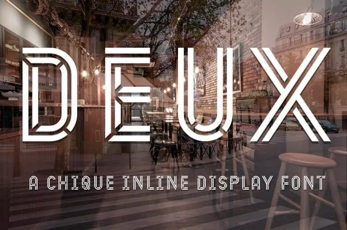 Deux inline Font