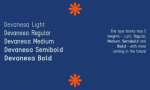 Devanesa Font Family [3-Weights]