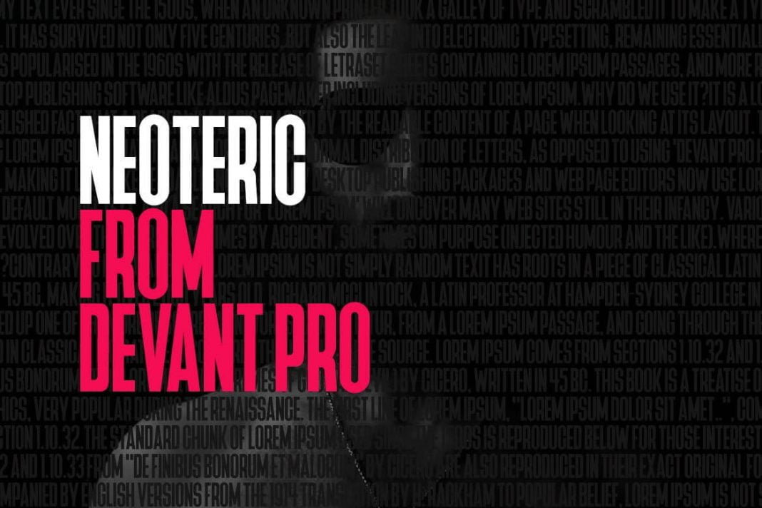 Devant Neoteric Pro Modern Font