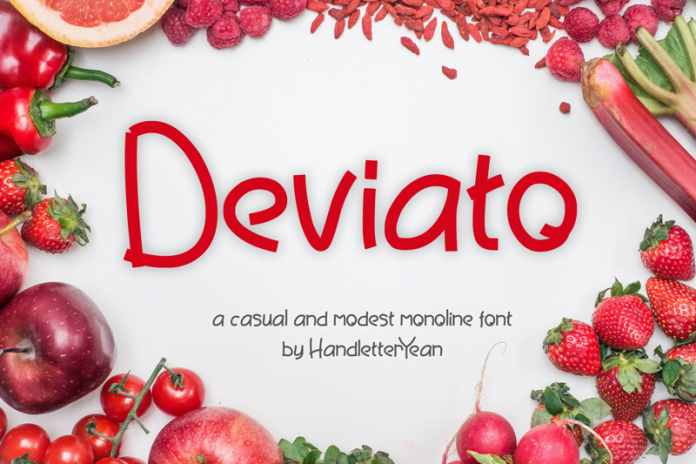 Deviato Font