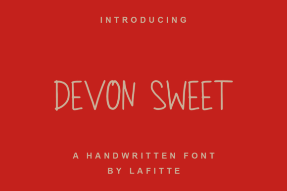 Devon Sweet Font