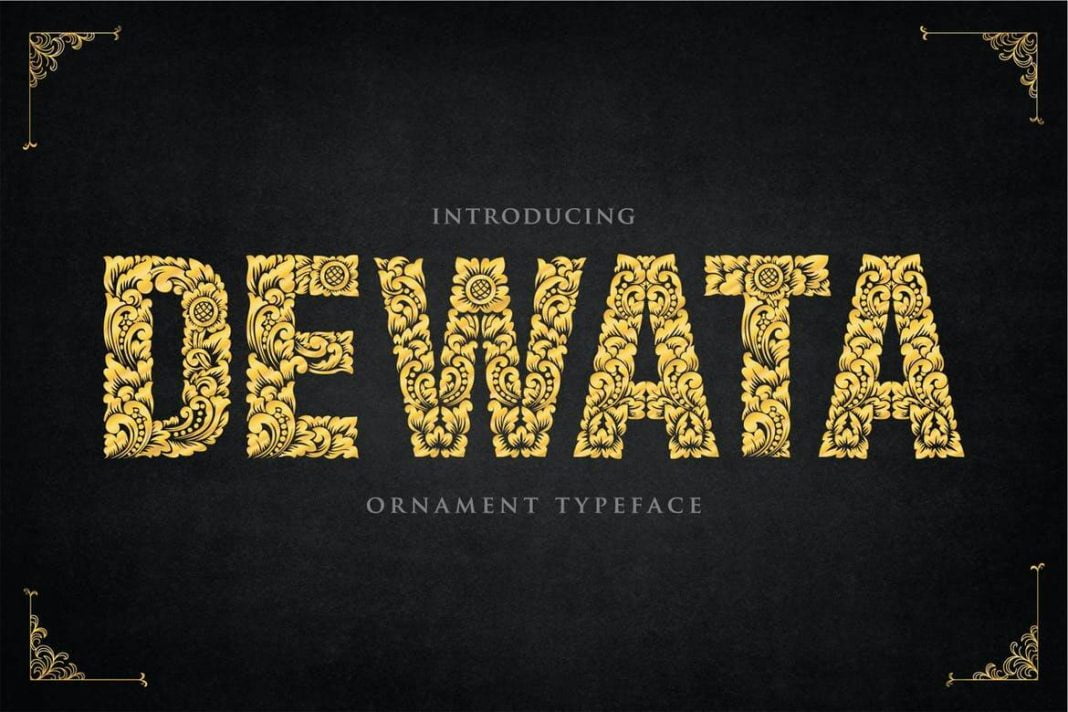 Dewata - Ornament Typeface