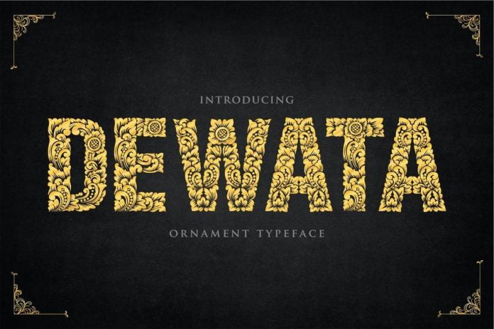 Dewata - Ornament Typeface