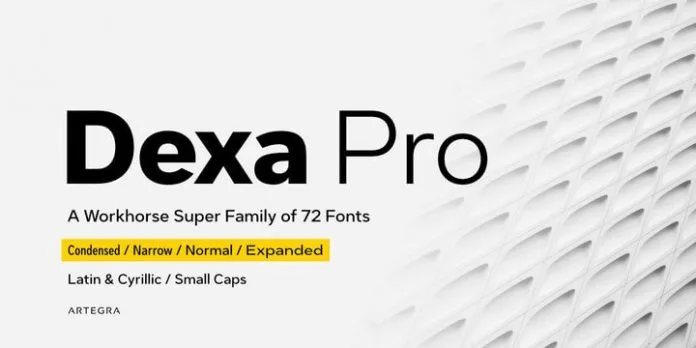 Dexa Pro Font