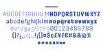 Dezen Stencil 02 Font