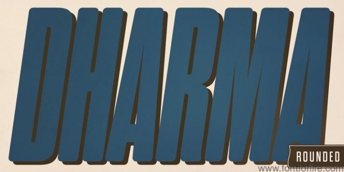 Dharma Gothic Rounded Font