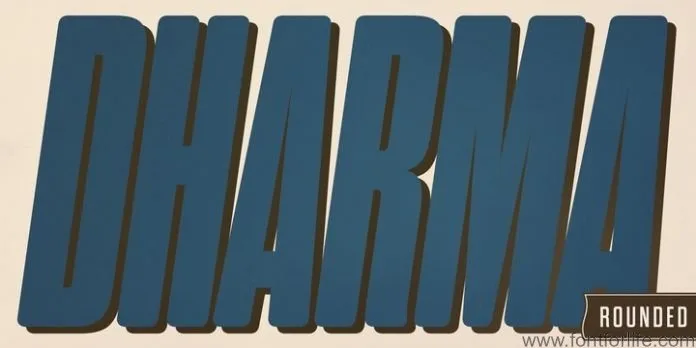 Dharma Gothic Rounded Font