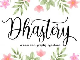 Dhastery Font