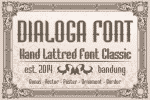 Dialoga Font