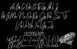 Diamond Signature Handwritten Font