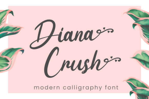 Diana Crush Font