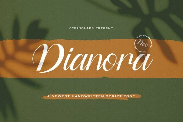 Dianora - Handwritten Font