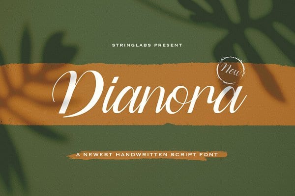 Dianora - Handwritten Font