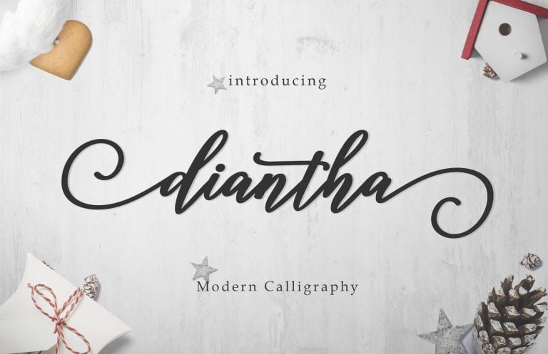 Diantha Script Font Free Downlaod