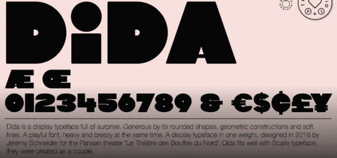 Dida Font