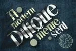 Difique Menre Font