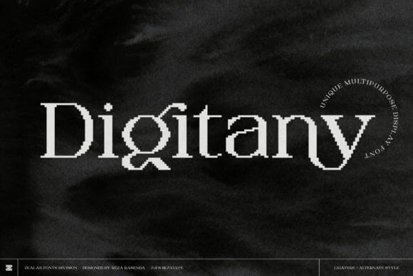 Digitany Font