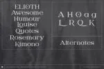 Digitany Font