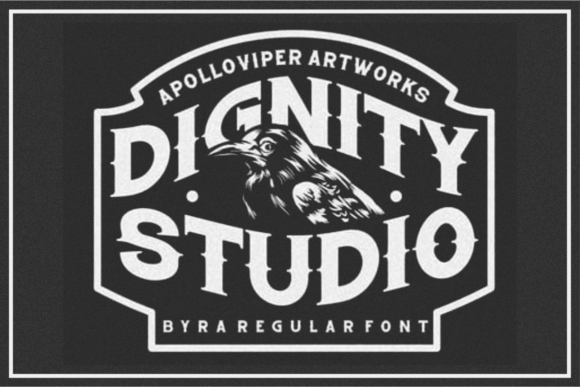 Dignity Studio Font