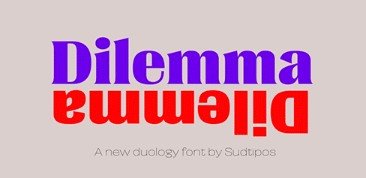 Dilemma Font Family