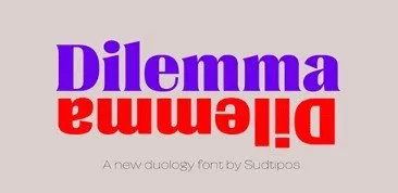 Dilemma Font Family