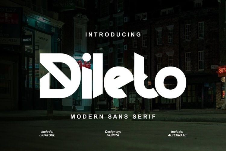 Dileto Font