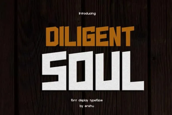 Diligent Soul Font Diligent Soul Font