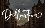 Dillnation - Elegant Signature Font