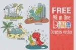 Dinkebilo Dino Font