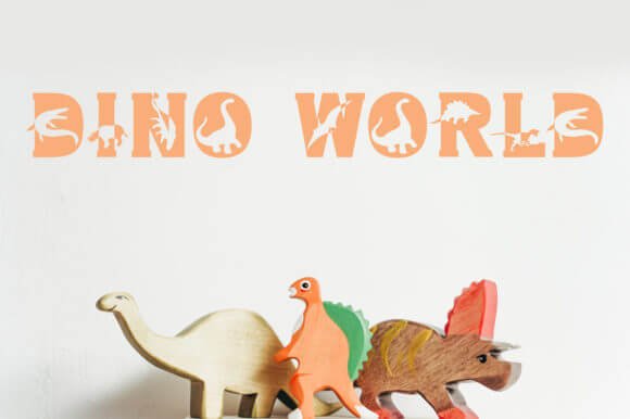 Dino World Font