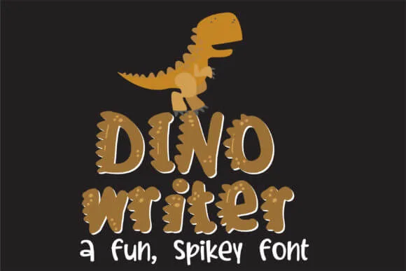 Dino Writer Font