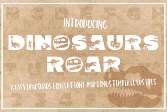 Dinosaurus Roar Font