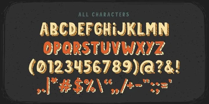 Dirty Cartoon Font
