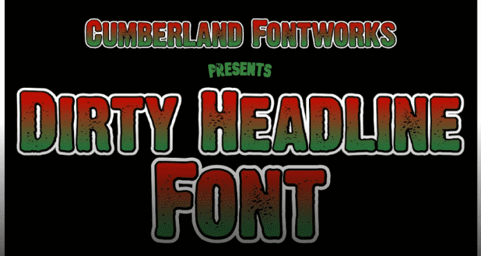 Dirty Line Font