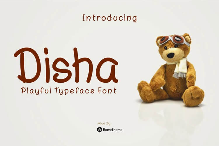 Disha - Playful Font