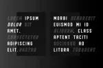 Displayed Font