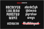 Distorsi Blackletters