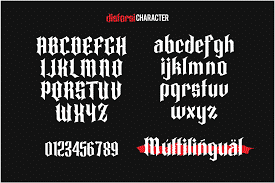 Distorsi Font