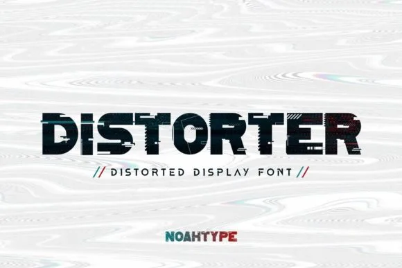 Distorter Font