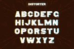 Distorter Font